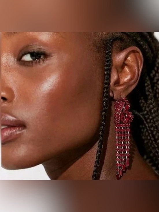 Free People Jewelry - NWT Free People Follow The Rhythm Rhinestone Earrings